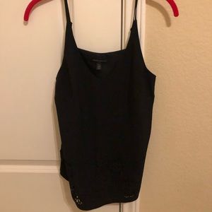Fancy black tank top from banana republic